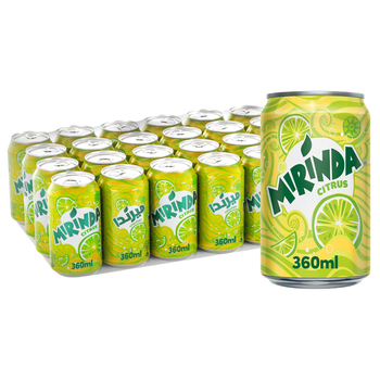 Mirinda Citrus 360ml × 24 pcs
