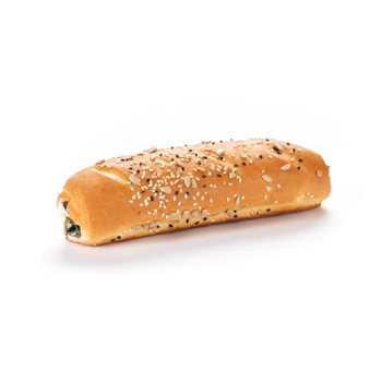 بريتزل السبانخ وجبنة الفيتا