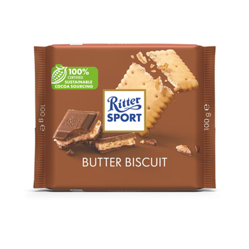 Ritter Sport Butter Biscuit Chocolate 100 g