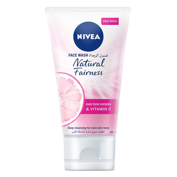 Nivea Natural Fairness Even Skin Tone Cleansing Face Wash 100ml