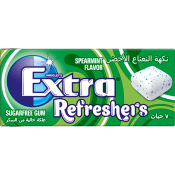 إكسترا ريفرش علكة نكهة النعناع الأخضر 7قطع