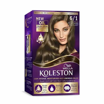 Wella Koleston Hair Color 6/1 Dark Ash Blonde 1Piece