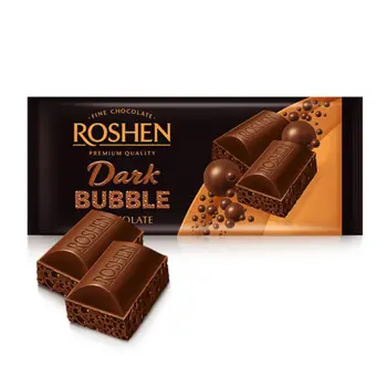 Roshen Dark Chocolate Aerated 80 g