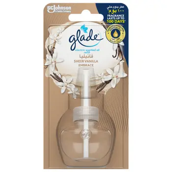 Glade Electric PlugIns Air Freshener, Vanilla Scented Oil Refill
