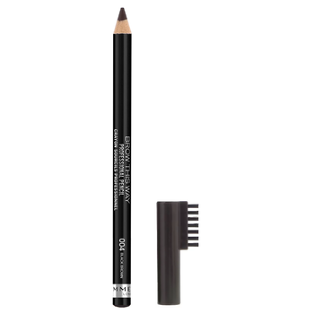 Rimmel London Professional Eye Brow Pencil 004 Black Brown 1.4g