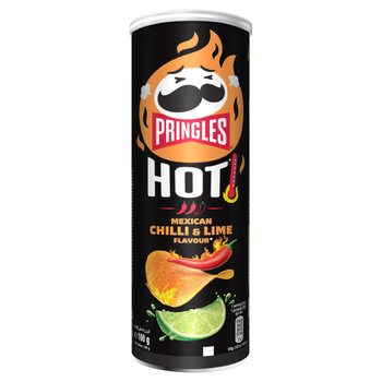 Pringles Hot Mex Chilli & Lime 160g