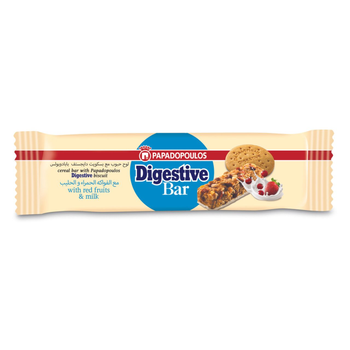 PD Digestive Bar Fruits Milk 28g