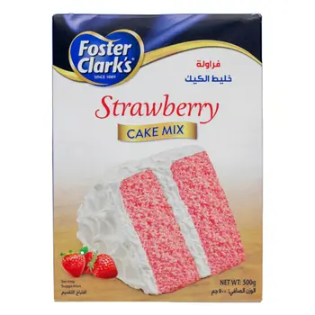 Foster Clark'S Strawberry Cake Mix 500G