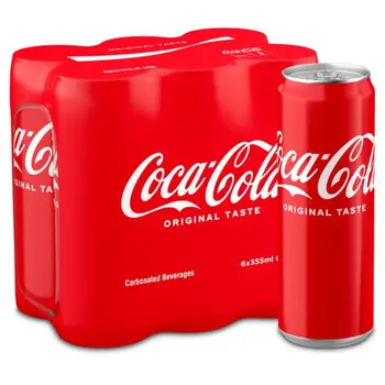 Coca-Cola Soft Drink Pack 6× 355 ml