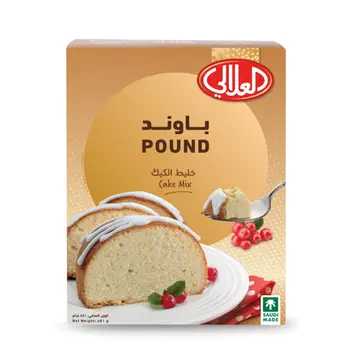Al Alali Pound Cake Mix without Artificial Colors 500 g