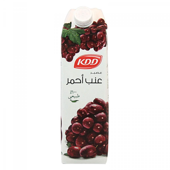 كي دي دي عصير عنب أحمر 1 لتر