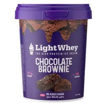 Light Whey  Chocolate Brownie Ice Cream Family Pack 450Ml