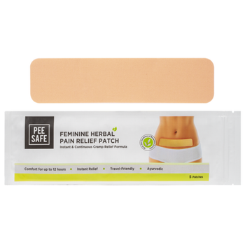 Peesafe Feminine Herbal Pain Relief Patches, Lasts For Up To 12 Hours 5Pieces
