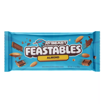 Mr Beast Bar Almond Chocolate 60g
