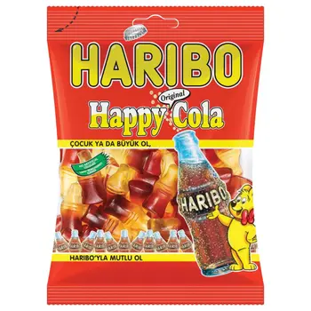 هاريبو حلوى جلي هابي كولا 160جرام