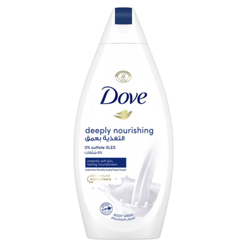 Dove Deeply Nourishing Body Wash White 500Ml