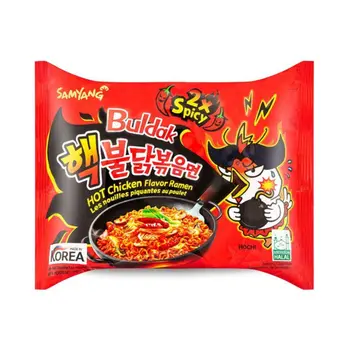 Samyang Buldak Hot Spicy Chicken Stir Fried Ramen 2 X 140G