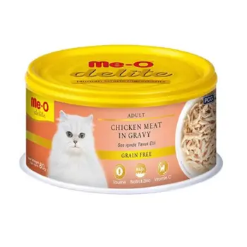 Me-O Wet Cat Food Chicken in Gravy 80 g