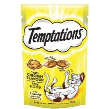 Whiskas Cat Food Temptations Tasty Chicken Flavour 85g