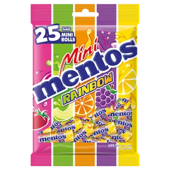Mentos Assorted Fruits Mini Candy Multipack 25 Pcs x250 g