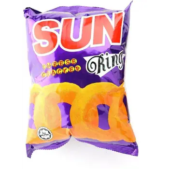 Sun Ring Cheese Flavoured puffed Cracker Family Size 60g