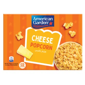 American Garden Microwave Cheese Popcorn 273g