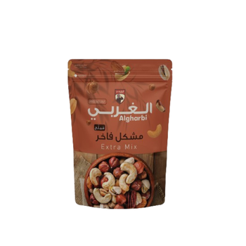 الغربي مكسرات مشكل فاخر مالح 120جرام
