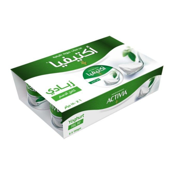 Activia Low Fat Yoghurt Pack 6×150g