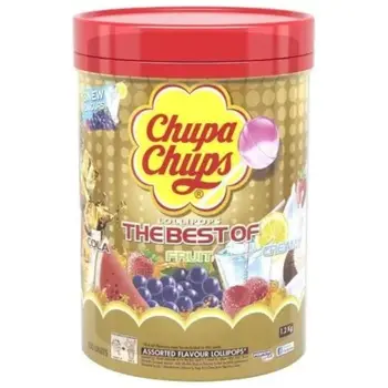 Chupa Chups Tube Lollipop 100Peices