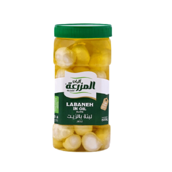 Almazra Hard Labneh with oil mixture with Olives  600g
