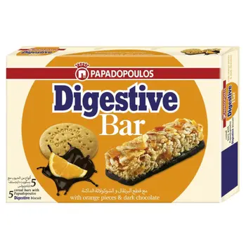 PD Digestive Bar Orange And Choco 140g