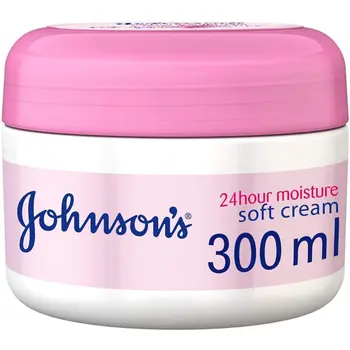 Johnson's Body Cream Provides 24-Hour Moisture With Its Soft Formula 300ml