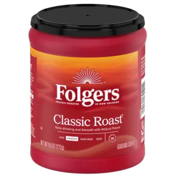 Folgers Classic Roast Coffee 272g
