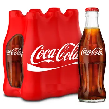 Coca-Cola Soft Drinkglass Bottlepack 6 × 250Ml