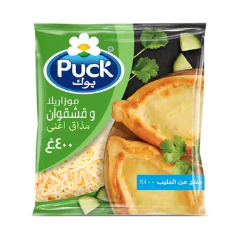 Puck Shredded Mozzarella & Kashkaval mix 400g