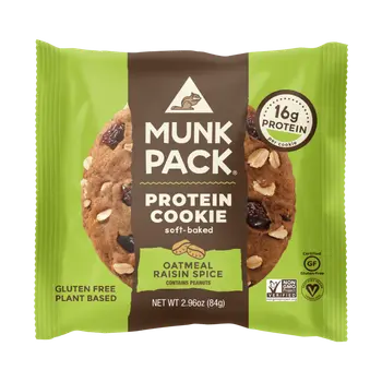 Munk Pack Oatmeal Raisin Cookies 16G