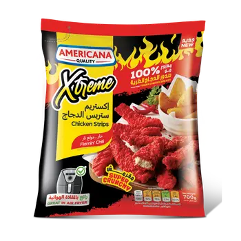 Americana Extreme Crispy Chicken Strips Spicy 700g
