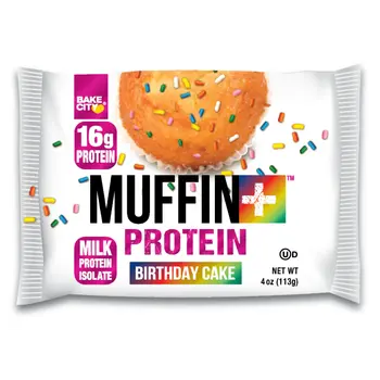 Bakecity Muffin+ Protein Birthday Cake 113g