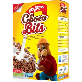 Poppins Chocolate Bits 375g