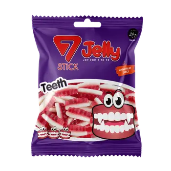 Stick Jelly Gummy Teeth 120g