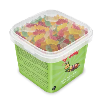 Stick Jelly Gummy Cup Worm 150g