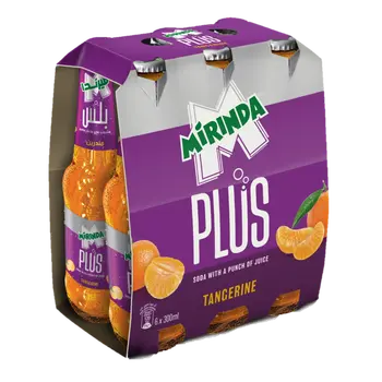 Mirinda Plus Soft drink Tangerine 24x300Ml