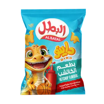 البطل بفك الذرة داينو كاتشب 100جرام