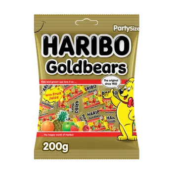 Haribo Mini Maxi Goldbears Gummy Candy 200g