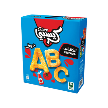 كريسبي حروف بالكاتشب 12×18جرام
