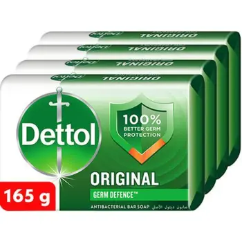 Dettol Soap Original 4 X 165g