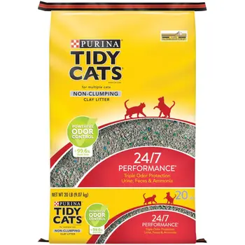 Purina Tidy Cats 24/7 Performance Non-Clumping Catlitter 9.07Kg