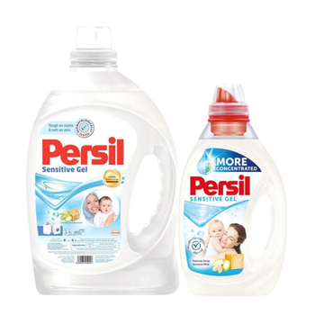 Persil Gel Sensitive Marseilsoap 3 L + Persil Gel Sensitive Marseilsoap 1 L