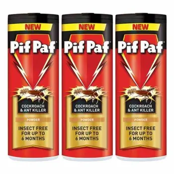 Pif Paf Crawling Insect Killer Powder 3×100g