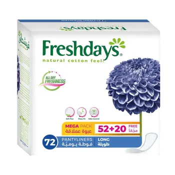 Freshdays Daily Liners Long 72Pieces